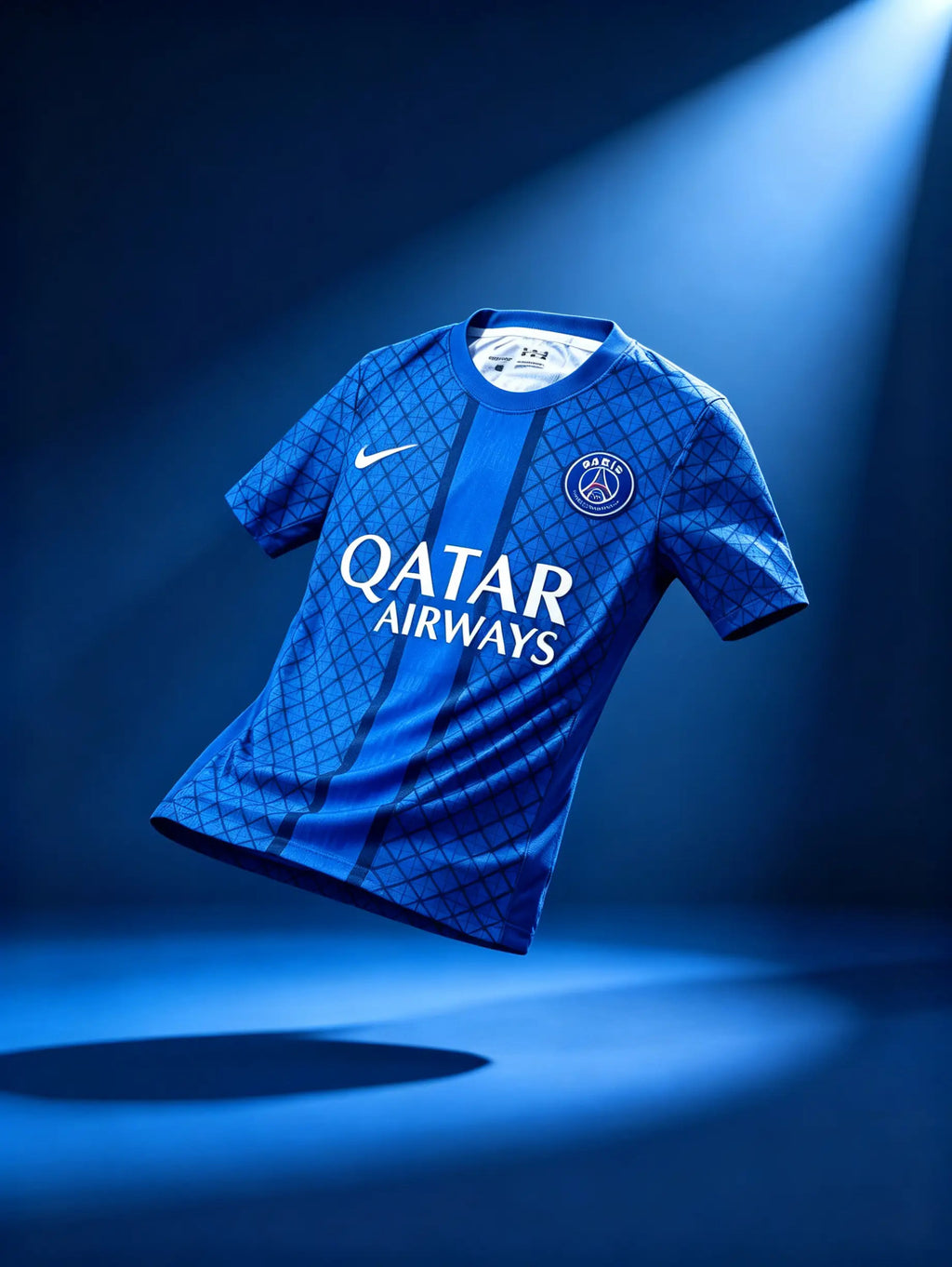 Maillot PSG Domicile 2024/25 – Bleu Qatar Airways