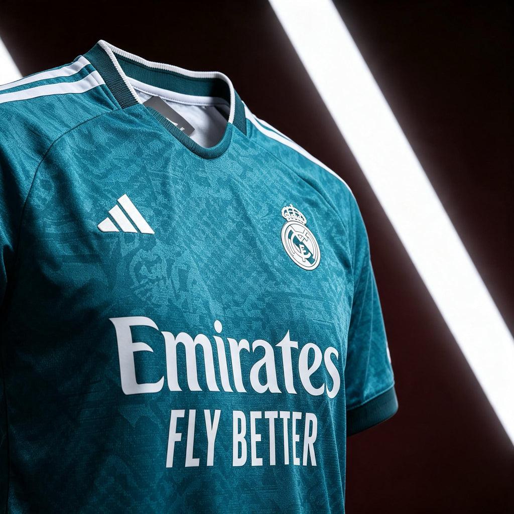 Maillot Real Madrid Third 2026/27 – Vert Émeraude