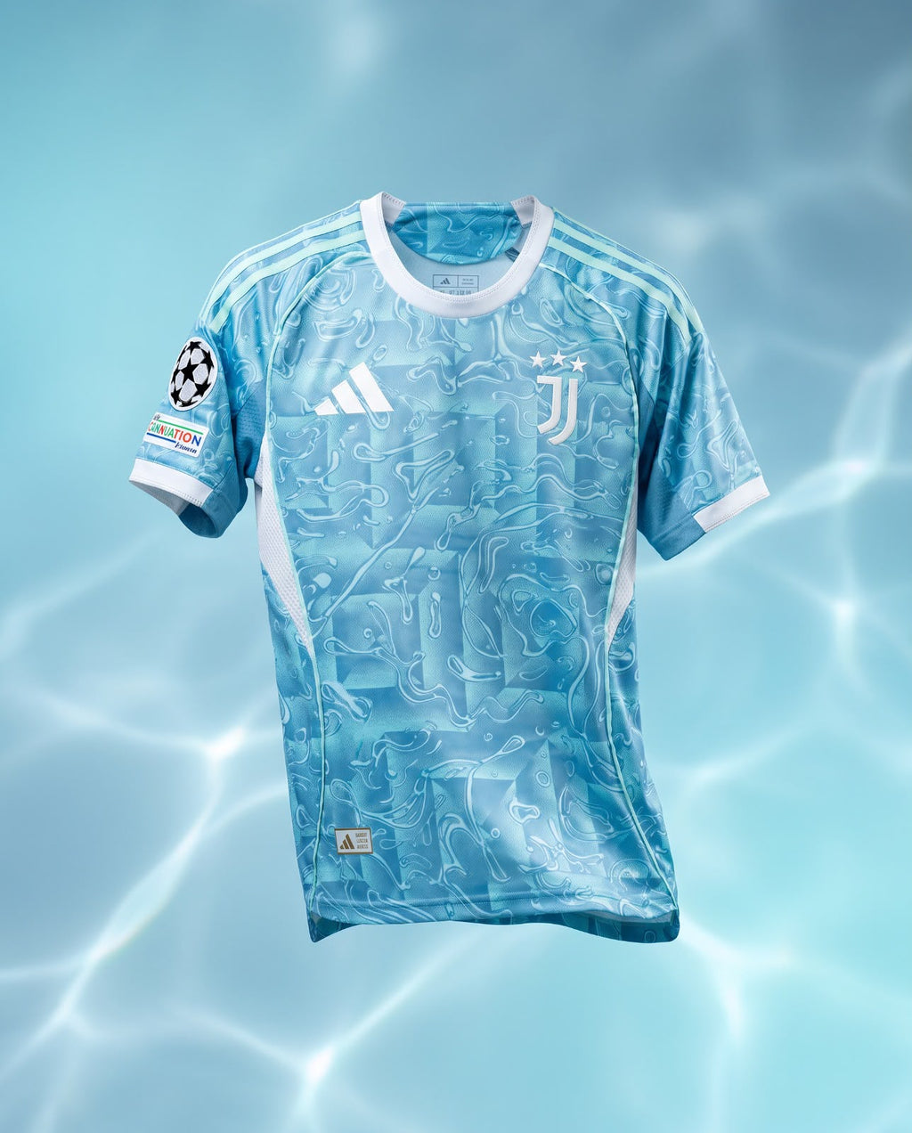 Maillot Juventus Third 2026/27 – Bleu Aqua