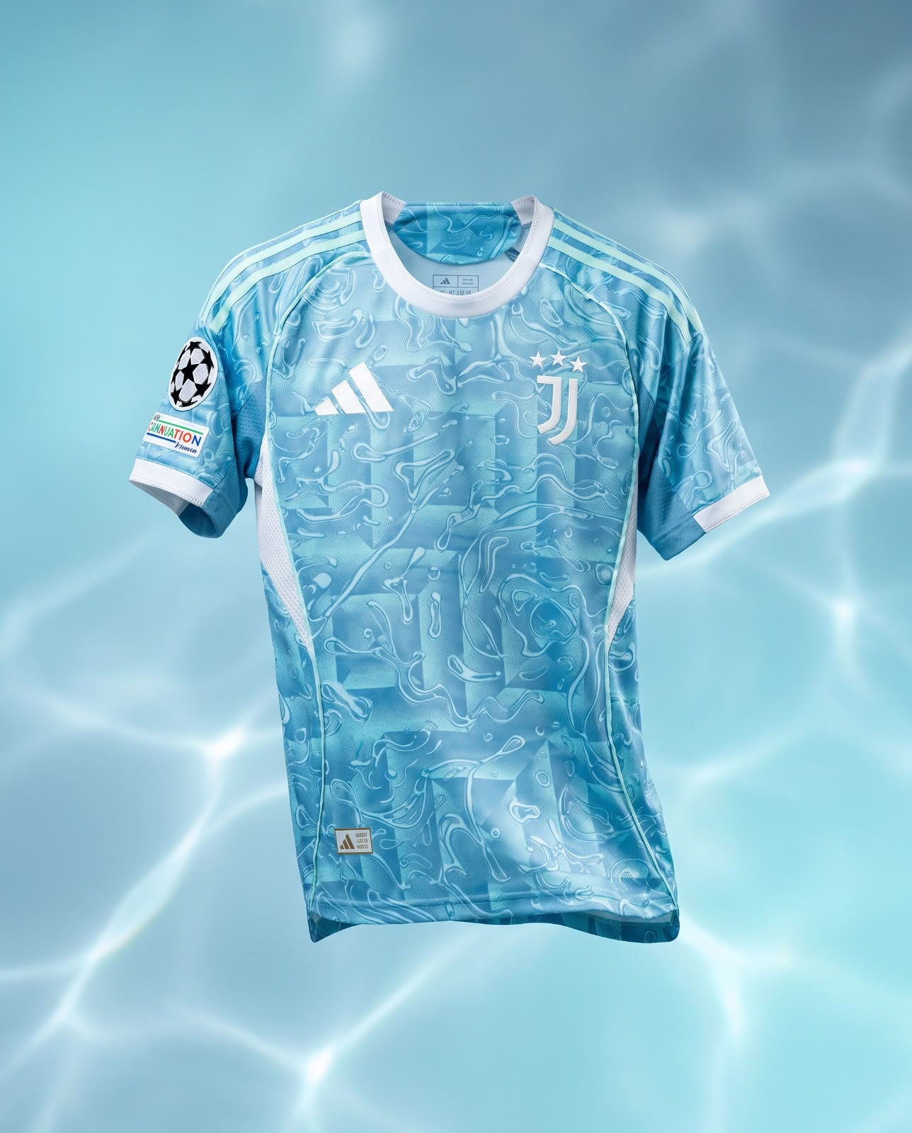 Maillot Juventus Third 2026/27 – Bleu Aqua