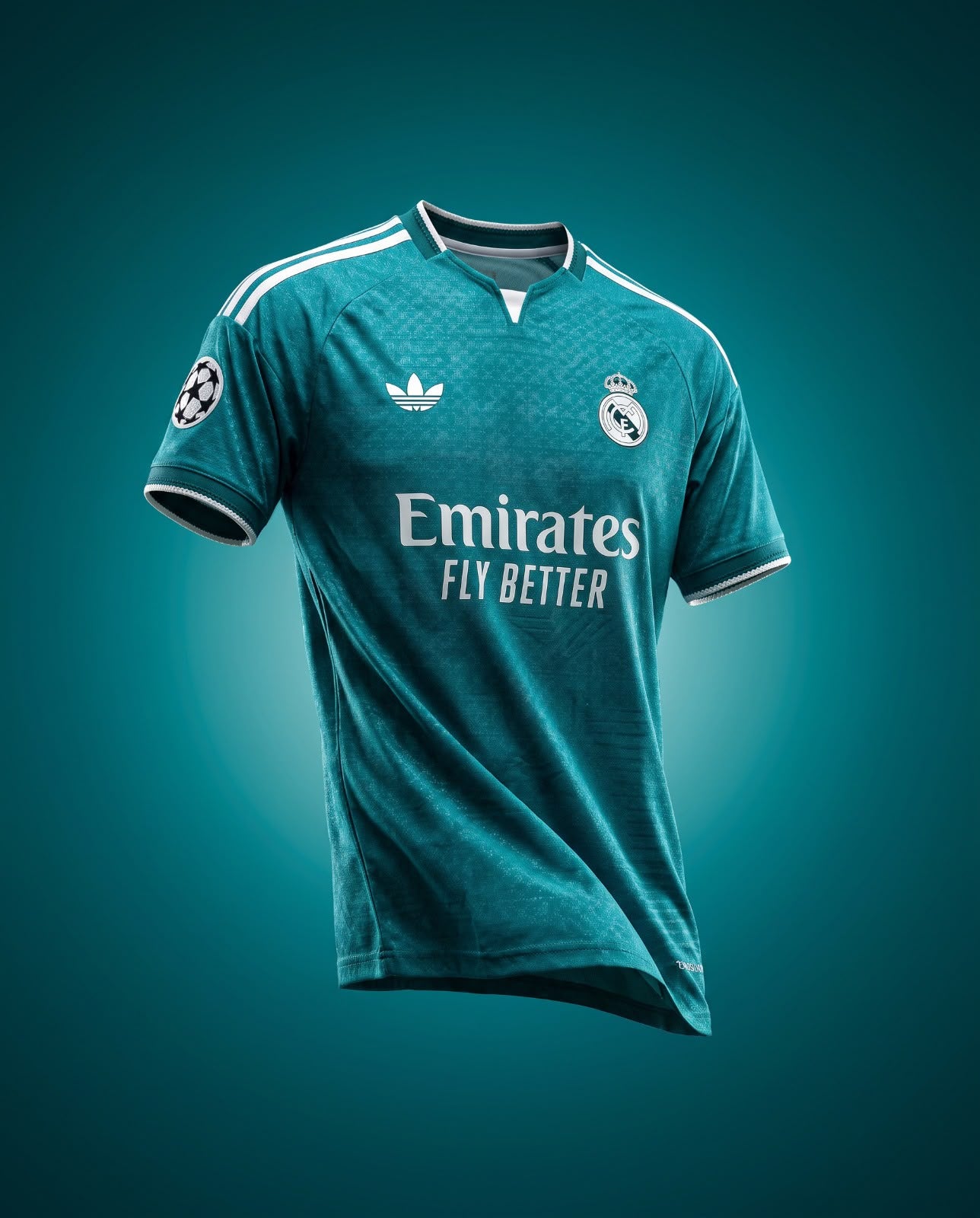 Maillot Real Madrid Third 2026/27 – Vert Émeraude